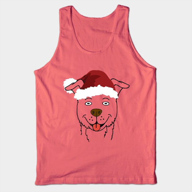 Christmas Mr. Peanutbutter Tank Top by GeleHaas